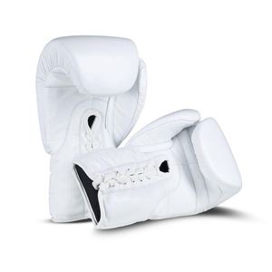 Guantes de Boxeo de Cuero Profesionales con Cordones, Diseño Personalizado OEM, Novedad 2026, Premium, Antideslizantes, Impermeables, para Entrenamiento y Sparring al Aire Libre - Product Image 4