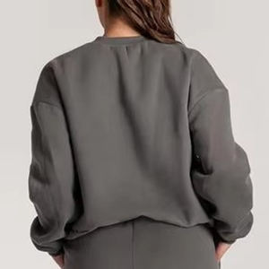 Sweat-shirts légers en molleton 100 % coton anti-boulochage pour femmes, grandes tailles, fabriqués au Pakistan, tendance, avec logo personnalisé, vente chaude - Product Image 3