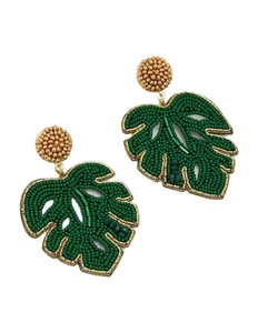 Pendientes de Aro Hechos a Mano con Cuentas de Vidrio Estilo Bohemio, Lindos, con Patrón de Animales y Frutas, de CRYSTAL CRAFT FIGHT TEXAS - Product Image 4