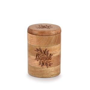 กล่องใส่เครื่องเทศไม้กระถินณรงค์ ดีไซน์ใหม่ เป็นมิตรกับสิ่งแวดล้อม สำหรับจัดเก็บในครัว ปลอดภัยสำหรับเครื่องล้างจาน งานฝีมืออินเดีย - Product Image 3