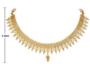 Ensemble collier, boucles d'oreilles et parure de tête en alliage plaqué or avec zircon et perles d'imitation, design vintage pour femmes, bijoux de mariage - Product Image 3