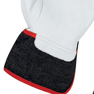 Guantes de Seguridad Blancos, Lisos, Antideslizantes, con Puño Recto, Resistentes al Calor, Duraderos, para Uso General - Product Image 4