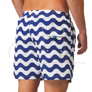 Nouveaux shorts de plage pour hommes, best-sellers, de luxe, décontractés, imprimés, en toile respirante, pour l'été, avec services OEM - Product Image 5