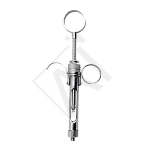 Seringue d'aspiration dentaire Accuram en acier inoxydable, seringue d'injection d'anesthésie à cartouche, outil dentaire réutilisable - Product Image 1