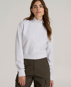 Sudaderas de invierno para mujer al por mayor, de la mejor calidad, con forro, cuello alto, bordadas, 100% algodón polar, transpirables, con cremallera, MOQ bajo - Product Image 1