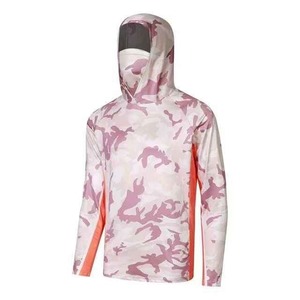 Camisetas de Pesca con Capucha para Pescadores Activos - Protección UPF 50+, Impermeables, Transpirables, Antibacterianas, de Secado Rápido, Tallas Grandes, Unisex - Product Image 3