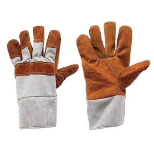 Gants de soudage en cuir extra résistants à la chaleur pour soudeurs TIG – Gants de travail en cuir de bonne qualité – Gants de travail d'exportation - Product Image 3