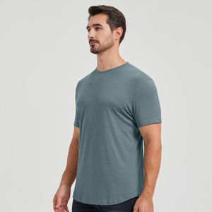 T-shirt surdimensionné de luxe personnalisé pour hommes, 240 g/m², 100 % coton, coupe décontractée, qualité supérieure, vente en gros - Product Image 5