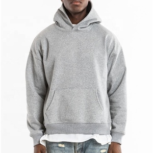 2023 Customized 100% Cotton Oversized Hoodies and <b>Sweatshirts</b> for Men's High Street Fashion with Custom Logo From Pakistan - Product Image 5