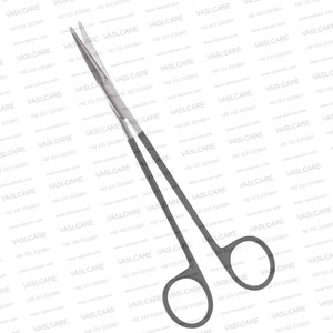 กรรไกรตัดเย็บแบบโค้ง Kaye Facelift Serrated Supercut (14.5 ซม.) สำหรับผ่าตัดเนื้อเยื่อใบหน้า เครื่องมือผ่าตัดพลาสติกและหู คอ จมูก โดย Vaslcare - Product Image 2