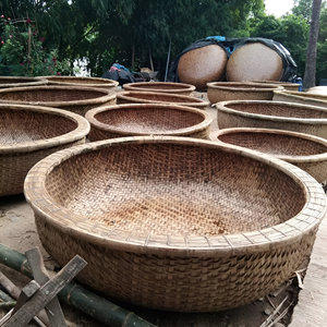 เรือคอรัสขนาดเล็กทำจากไม้ไผ่สานมือปรับแต่งได้ - Product Image 4