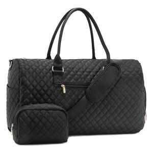 Bolsa de Viaje Deportiva para Mujer con Bolsa de Aseo, Bolsa de Mano para Fin de Semana, Bolsa de Gimnasio con Compartimento para Zapatos - Product Image 6