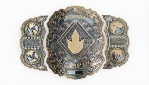 Cinturones de Lucha Libre con Diseño Personalizado 2026-27, Sialkot Pakistán, Placas de Zinc de 4mm, Correa de Cuero, Campeón Mundial Ronpex International - Product Image 3