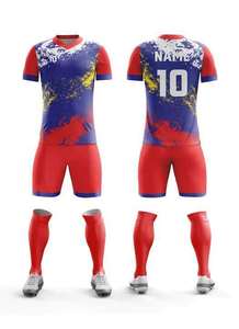 Venta al por Mayor de Camisetas de Fútbol Nuevas de Alta Calidad, Uniformes de Fútbol para Hombre, Conjunto de Ropa Deportiva de Fútbol de Primera Calidad - Product Image 5