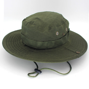 Camouflage Men <b>Hat</b> Bucket <b>Hats</b> Panama Summer <b>Cap</b> Hiking Outdoor Camo Sun <b>Caps</b> - Product Image 2