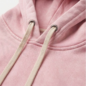 Sudadera con capucha extragrande para mujer, con cremallera completa, estampado digital frontal personalizado, efecto desgastado por el sol, forro polar, lavado ácido y anti-bolitas, ideal para invierno. - Product Image 4