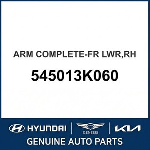 Bras de suspension, rotules et bras droit Sonata neufs 545013K060 - Product Image 1