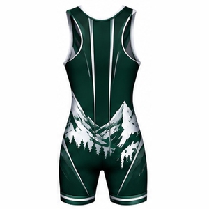 Stretch <b>Wrestling</b> <b>Singlets</b> for Men Youth Custom Sublimated Competition Team Athletic Sports Uniforms Wholesale - Product Image 3