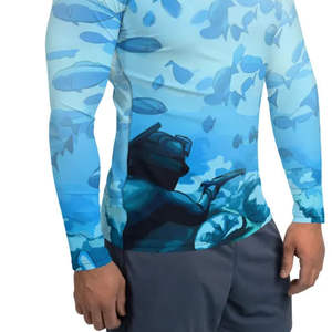 Haut de sport pour homme anti-UV pour la plage et le surf – Collection été - Product Image 2