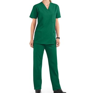 Top Quality Nurses Hospital <b>Scrub</b> Suit Sets Woven Spandex Short Sleeve Nurse <b>Scrub</b> High Quality Hospital <b>Uniforms</b> <b>scrubs</b> - Product Image 1