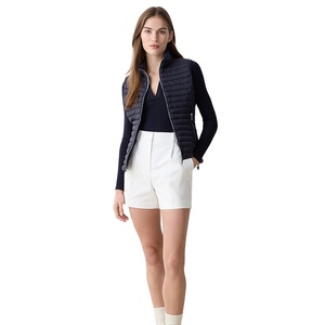 Chaquetas sin mangas para mujer de diseño OEM, nueva colección de invierno, ropa de moda, cremallera completa, alta calidad, estilo urbano, diseño personalizado. - Product Image 2