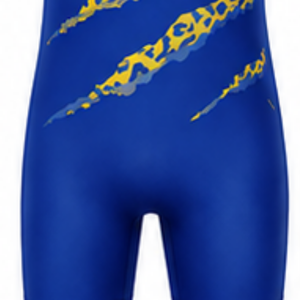 Combinaison de lutte sublimée bleu roi et jaune pour hommes, en polyester léger, uniforme de lutte athlétique, vêtements de sport pour l'entraînement - Product Image 6
