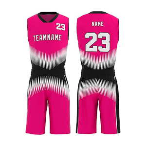 Hot Sale New Design Customized Logo Basketball Uniform Set 100% Polyester Unisex Breathable Factory Direct Best Quality & Price - Product Image 1