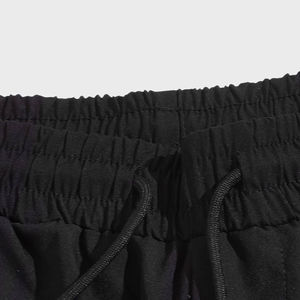 Pantalon cargo multi-poches à cordon de serrage grande taille, pantalon droit décontracté en coton, pantalon cargo en coton tricoté – Vente en gros - Product Image 3