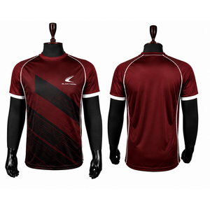 Camiseta Deportiva Personalizada al por Mayor con Cuello Redondo y Sublimación Completa, Manga Corta, Nombres y Números de Jugadores, 160 GSM, 100% Poliéster, Tejido Elástico en Cuatro Direcciones - Product Image 1