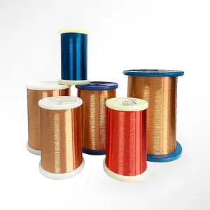 Enameled Aluminium Wire Nichrome Electric 0.1mm 0.5mm Magnetic Copper Winding Wire Enameled Copper Clad Aluminum Wire