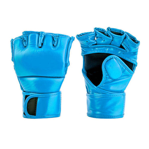 ถุงมือต่อสู้ MMA หนังแท้สั่งทำพิเศษ คุณภาพสูง พร้อมที่รัดข้อมือสำหรับฝึกซ้อมต่อสู้ MMA - Product Image 1