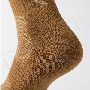 Crew <b>Socks</b> Solid Color Knitted Cotton Breathable Casual Daily Wear Adult Spring Standard Thickness - Product Image 6