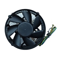 Refroidisseur de processeur en aluminium PWM 12V avec ventilateur de refroidissement 92x25mm et dissipateur thermique pour processeurs LGA 1150 1155 1156 1700 1851