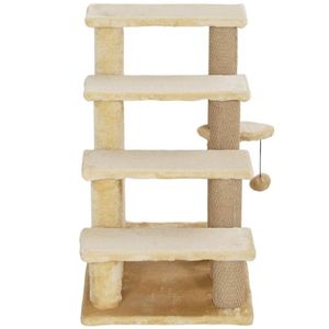 Grande Albero per Gatti da Interno di Lusso con Tiragraffi in MDF e Legno, Torre per Arrampicata per Gatti - Product Image 3