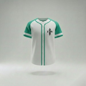 Camisetas de Béisbol con Estampado Digital de Alta Calidad, Cuello en V Transpirable, 100% Poliéster, Manga Corta, Estampado Técnico por RIVIAN ATLANTIC - Product Image 2