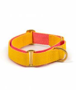Collier pour chien en coton écologique confortable avec fermeture à boucle, style classique pour chiens de race - Product Image 4