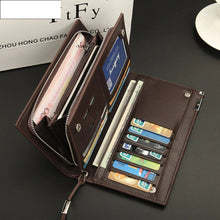 Luxury Modern Men Microfiber <b>Synthetic</b> <b>Leather</b> Waterproof Wallet Classic Slim Bifold Design Durable Card Holder Cash Organizer - Product Image 5