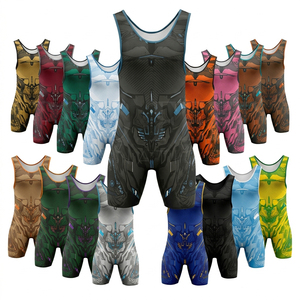 Traje de Compresión para Entrenamiento de Fuerza y Lucha Libre, Personalizable, Multiusos, Transpirable, Ligero, Traje de MMA con Color Personalizado - Product Image 1
