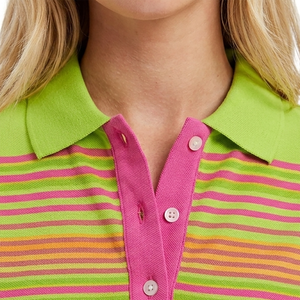 Polo confortable et élégant pour femmes, tissu doux au toucher, matière extensible, meilleure couture, polo pour femmes - Product Image 4