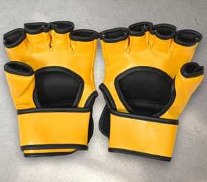 ถุงมือ MMA แบบมืออาชีพ โลโก้สั่งทำได้ หนัง PU คุณภาพสูง เป็นมิตรต่อสิ่งแวดล้อม ระบายอากาศได้ดี ปิดด้วยแถบตีนตุ๊กแก XERET SPORTS MMA-002 กันลื่น - Product Image 2