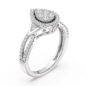 แหวนหมั้นทรงลูกแพร์ - Product Image 4