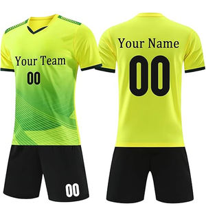 Conjunto de Uniforme de Fútbol Personalizado OEM, Talla Grande, Transpirable, de Secado Rápido, Poliéster, Sublimación, Equipación Deportiva - Product Image 5