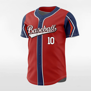New Arrival Breathable Printed Baseball Jerseys Team Match Softball Jerseys Player Names Short Sleeve Baseball <b>T</b>-<b>Shirts</b> OEM - Product Image 5