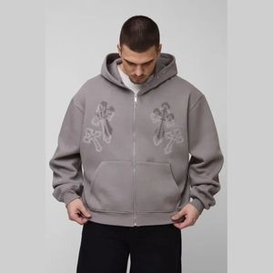 Sudadera con Capucha Lisa al por Mayor, Sudadera Personalizada de 350 g/m², Sudadera con Capucha Oversize para Hombre con Hombros Caídos - Product Image 1