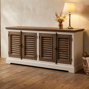 Cómoda de Madera de Teca Sólida Luna Yen – Mueble de Almacenamiento para Dormitorio con Diseño Moderno Escandinavo y Acabado Natural - Product Image 4