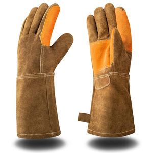 New Latest Design Best Quality Material Welding <b>Gloves</b> For Men Wholesale Price Texture Straight Cuff Durable Leather <b>Gloves</b> - Product Image 2