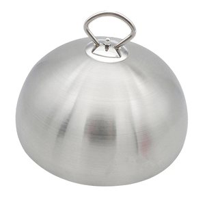 Stainless Steel Hemisphere Cake <b>Mold</b> Dome Lid with Handle Heat Resistant Food Cover for Baking and Serving - Product Image 1