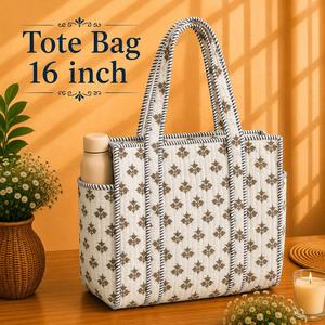 Luxury Velvet Tote Bag Women <b>Large</b> Capacity Shoulder Handbag Soft Quilted Fashion <b>Purse</b> Eco Friendly Lightweight Summer Custom - Product Image 4