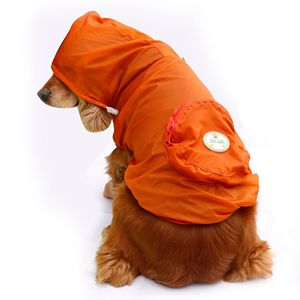 Imperméable de voyage pliable pour chien avec fermeture éclair réglable, design Thunder Paw, ultra-imperméable - Product Image 5