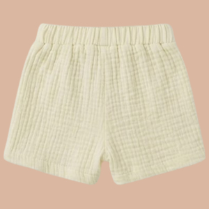 Conjunto de Muselina Orgánica Cot & Candy Jhabla, Brisa de Verano, Ropa para Bebés, 2 Piezas: Camisa Holgada con Pantalones Cortos, 0-3 Meses - Product Image 4